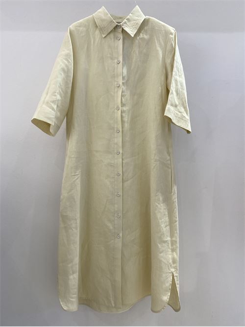 Linen canvas shirt dress MAXMARA LEISURE | 2332210436600001